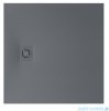 Roca Magma 90x90 cm brodzik kwadratowy kompozytowy STONEX SZARY ŁUPEK APE0138438403200